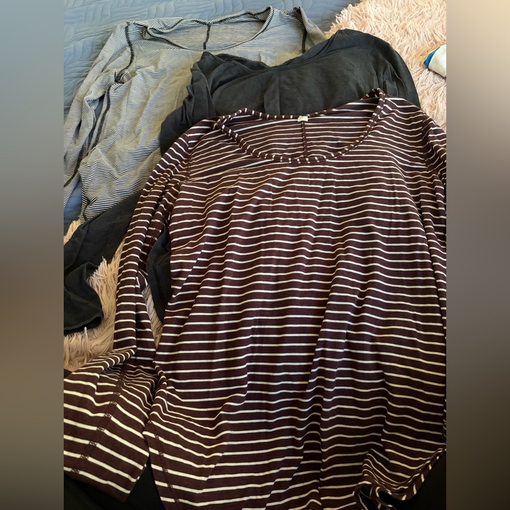 Set of 3 Lululemon 3 Long Sleeve